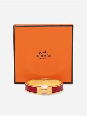 Hermes Clic H Bracelet Red